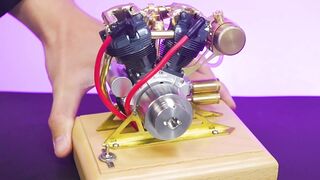 MINI REAL 4.2CC V-Twin Gasoline Engine