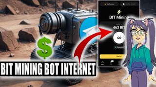 Bit miner bot earning on incoming and outgoing speed of your internet Don't miss out on the money