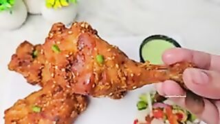 How To Make Easy Chicken Fry At Home,,,,Simple Tasty Chicken Fry Recipe ????????????