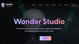 There's An AI For That: Wonder Studio – Create Realistic CG Characters with Ease