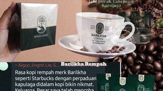 Kopi Barilkha Rempah , Nikmat Sehat Bercuan