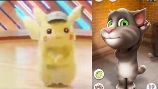 pika pika Pikachu song singing Tomvines ???? sing talking Tom