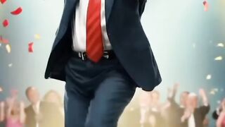 Donald Trump dancing