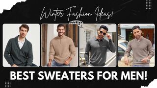 Best Amazon Winter Sweater for Men | Best Sweaters for Men