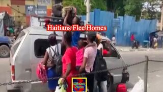 Haitians flee homes as gangs expand control over the country 