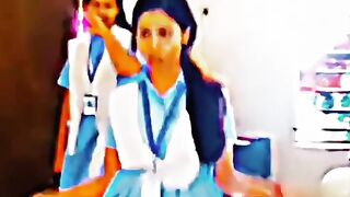 Beautiful dance of school