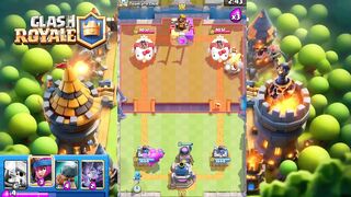 Dominating 3 Elixir Battles in Clash Royale!