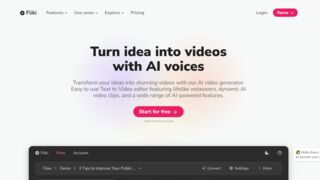 There's An AI For That: Fliki – Convert Text to Speech & Video in Less Than a Minute