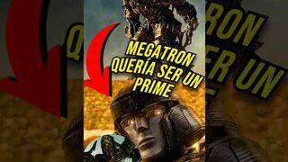 Megatron quería ser un Prime