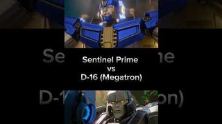 Sentinel Prime vs D-16