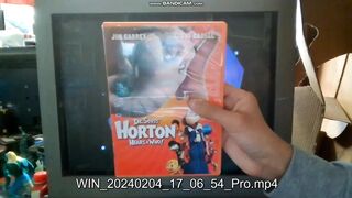 Opening To Dr. Seuss' Horton Hears A Who 2008 DVD (Both Sides)