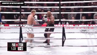 Jake Paul vs Mike Tyson FIGHT HIGHLIGHTS