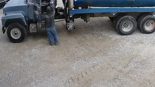 Truck Gets Crushed Like Soda Can