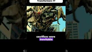 Why did fans feel let down by optimus prime in transformers 7