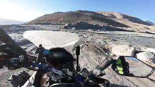 Crossing into Kyrgyzstan ???????? From Remote Pamir Highway S8 EP.28 -  to Japan Motorcycle