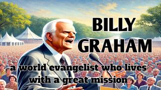 Billy Graham, a world evangelist who lives with a great mission