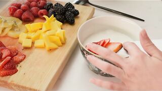 Asmr fruits salad