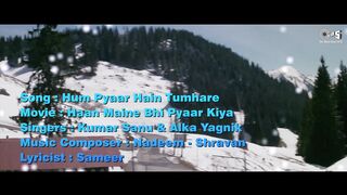 Hum Pyaar Hai Tumhare - Lyrical _ Haan Maine Bhi Pyaar Kiya _ Kumar Sanu, Alka Yagnik _ Love Songs - Tips Official