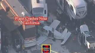 Plane crashes near California racetrack