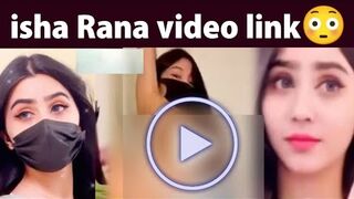 isha rana viral video link | isha rana Leal video | tiktok isha rana video