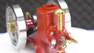 Awesome REAL Mini Gasoline Engine Run Test