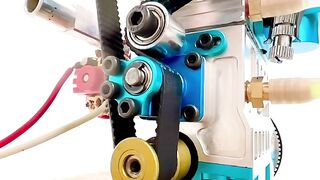 Awesome RC mini Engine Test#hack