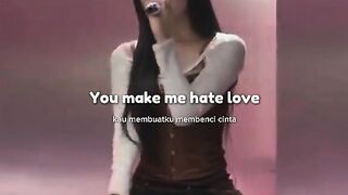 You make hate love