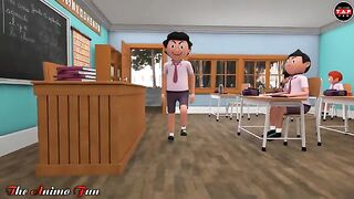 SCHOOL ME MASTI Funny Comedy Video Desi Comedy Cartoon Comedy The Animo Funny2024