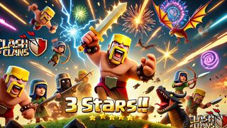 Clash Of Clans war attack 3 stars here we gooo