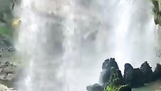 beautiful waterfall