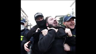 Police break up Georgia vote protest as president mounts court ...