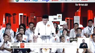 Panas debat Pilgub jakarta 2024