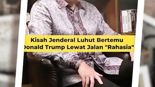 Kisah jalan Rahasia Luhut ketemu Trump