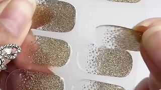 Transform Your Look with Golden Nails ✨ Stunning Nail Art Ideas & Easy Tutorial #ManicureGoals