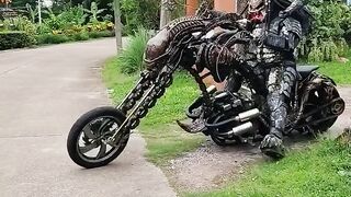 What an amazing motorbike modification