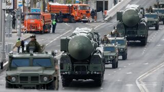 THE UKRAINIAN AIR FORCE SAID THAT AN  ICBM HAD BEEN LAUNCHED BY RUSSIA.