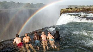 VICTORIA FALLS, THE LARGEST WATERFALL IN THE WORLD