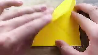 EASY ORIGAMI SWORD = STEP BY STEP GUIDE