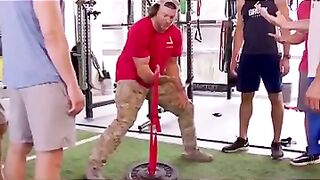 The Gronks Master's The Art Of Arm Wrestling!