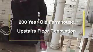 200 year old farmhouse upstairs floor renovation into a beautiful house – Great home decor ideas