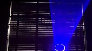 a very amazing bass laser show