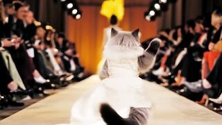 Cat Walking Funny Music-Dj