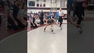 Wrestling takedown missed at edge