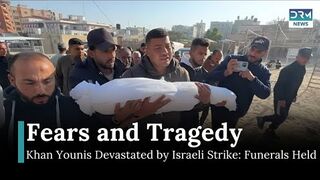 Palestinians Mourn Loss of Loved Ones in Khan Younis Airstrike