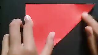 Heart Origami = Step by step guide