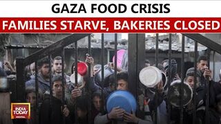 Some Palestinian families eating once a day amid aid issues