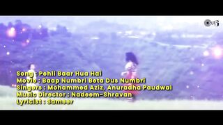 Pehli Baar Hua Hai - Lyrical _ Baap Numbri Beta Dus Numbri _ Mohammed Aziz, Anuradha Paudwal _ 90s - Tips Official