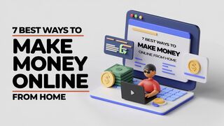 "7 Best Ways To Make Money Online" 1. Cash Cow YouTube Channel.