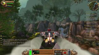 WOW Полет на вертолете Вика. World of Warcraft