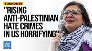 Tlaib Warns Against Deadly Consequences of Palestinian Dehumanization